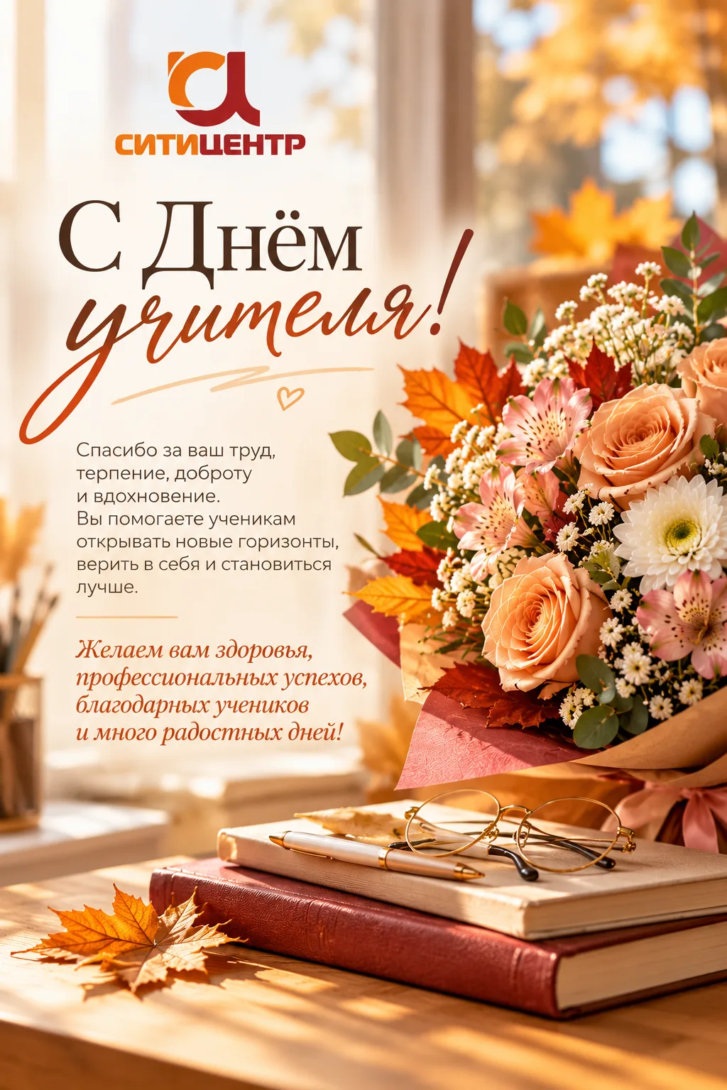 С Днём учителя! 🍂