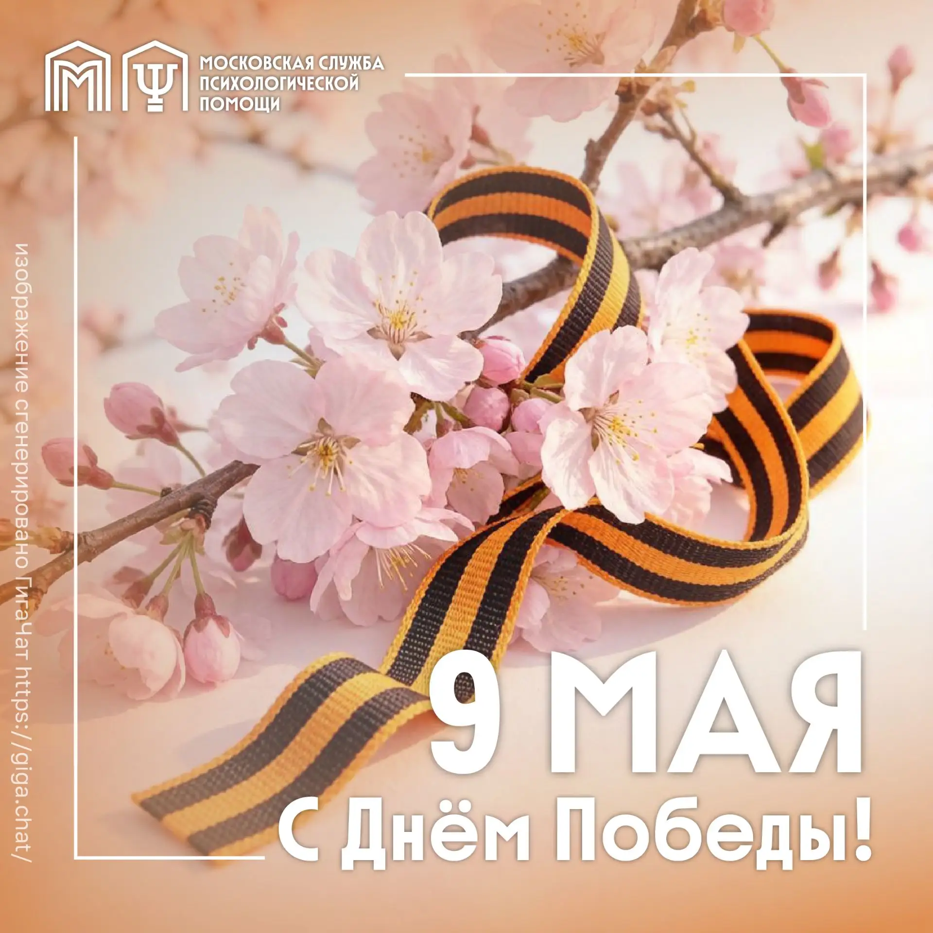 Московская служба психологической помощи населению поздравляет с Днём Победы в Великой ...