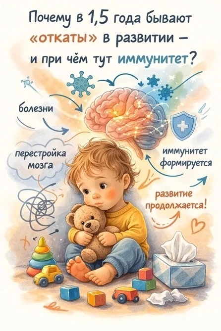 Возраст около 1⃣8⃣ месяцев один из самых тревожных для родителей.