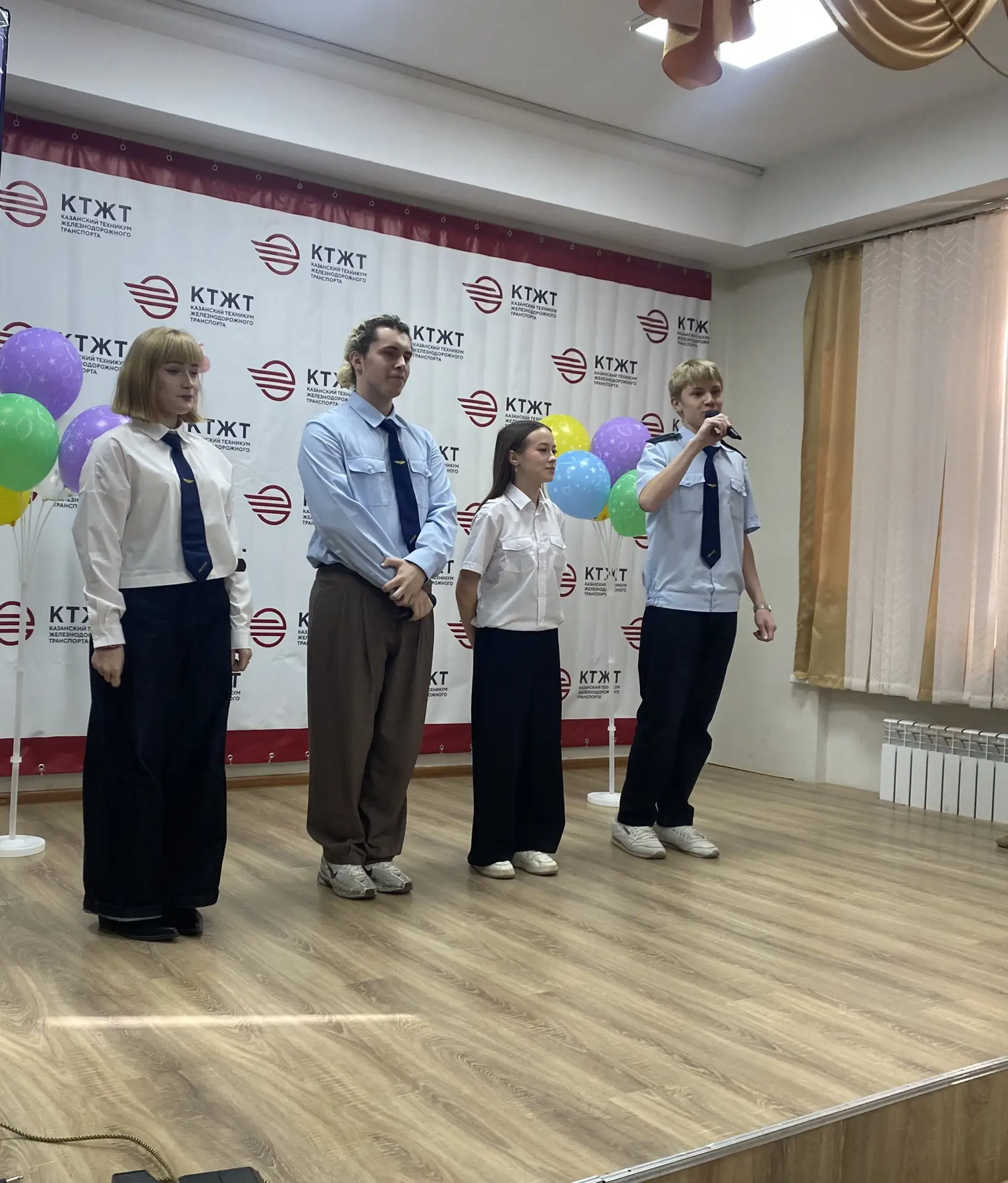 💐В КТЖТ прошёл праздничный концерт, посвящённый Дню СПО и Дню учителя! 💐