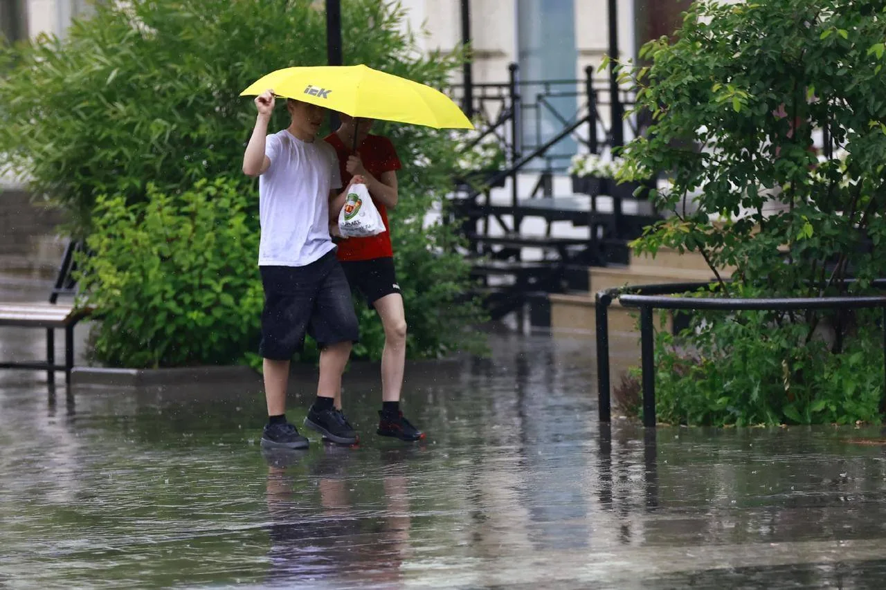 ☔ Завтра берём с собой зонтик