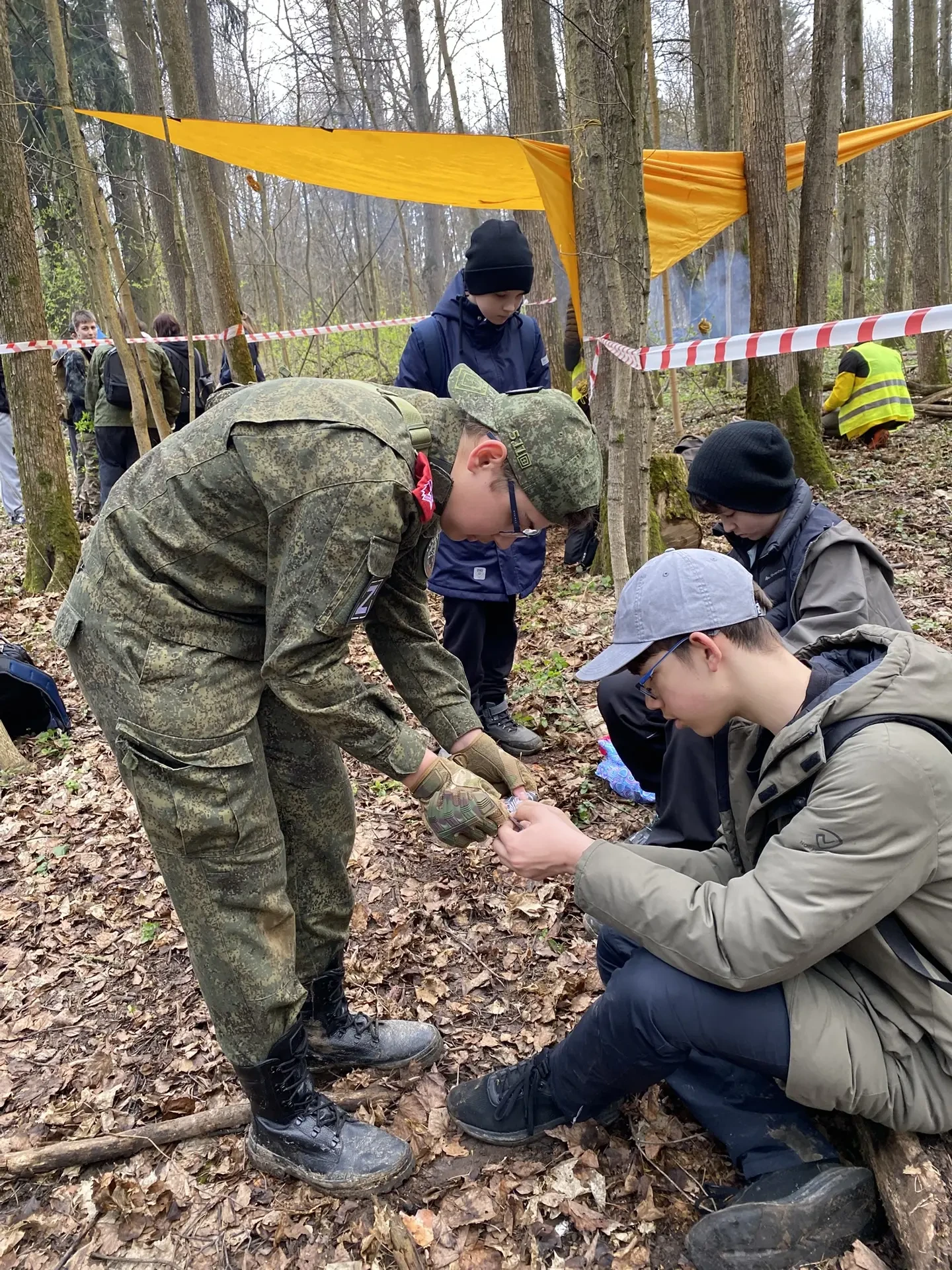 🏕️🧭 В десятке лучших — с первого раза!   18 апреля ребята из школьного туристического клуба «Курс вы
