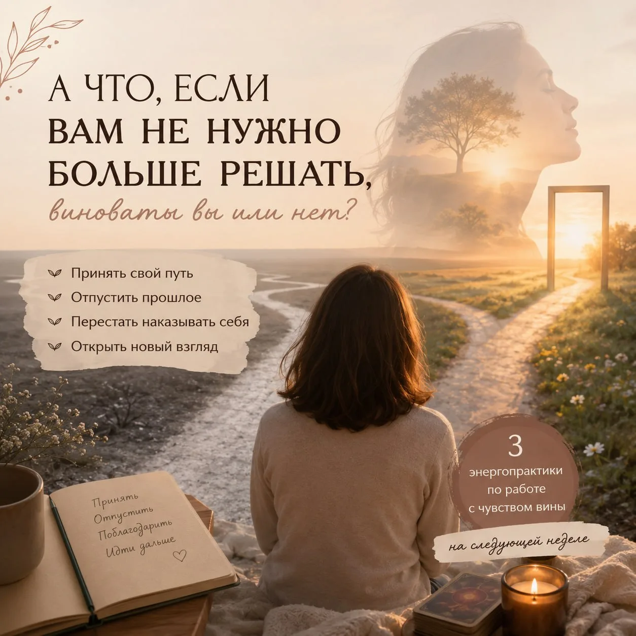 А ЧТО, ЕСЛИ ТЕБЕ НЕ НУЖНО БОЛЬШЕ РЕШАТЬ, ВИНОВАТА ТЫ ИЛИ НЕТ?