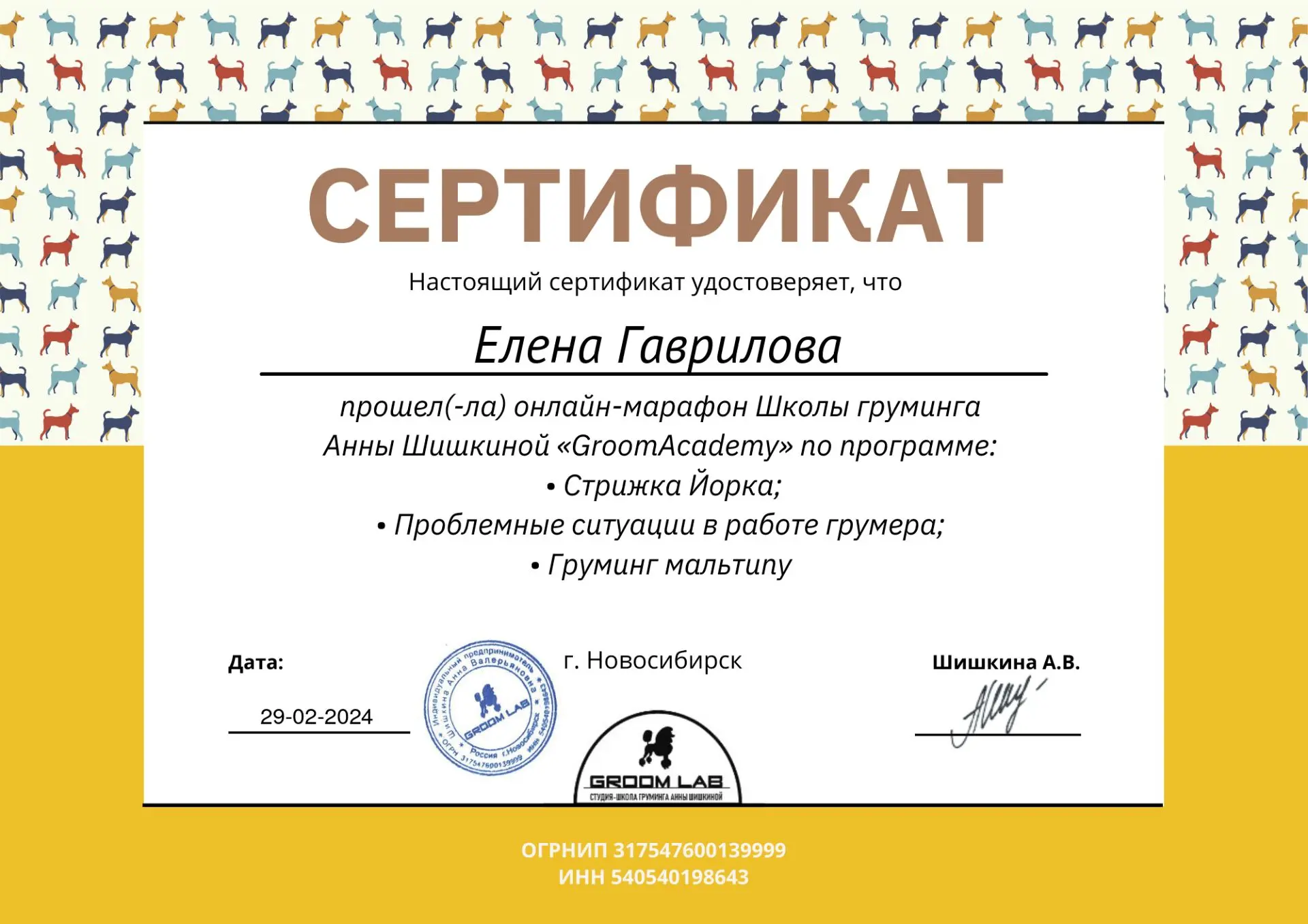 Конечно, были темы,которым я обучалась дополнительно!