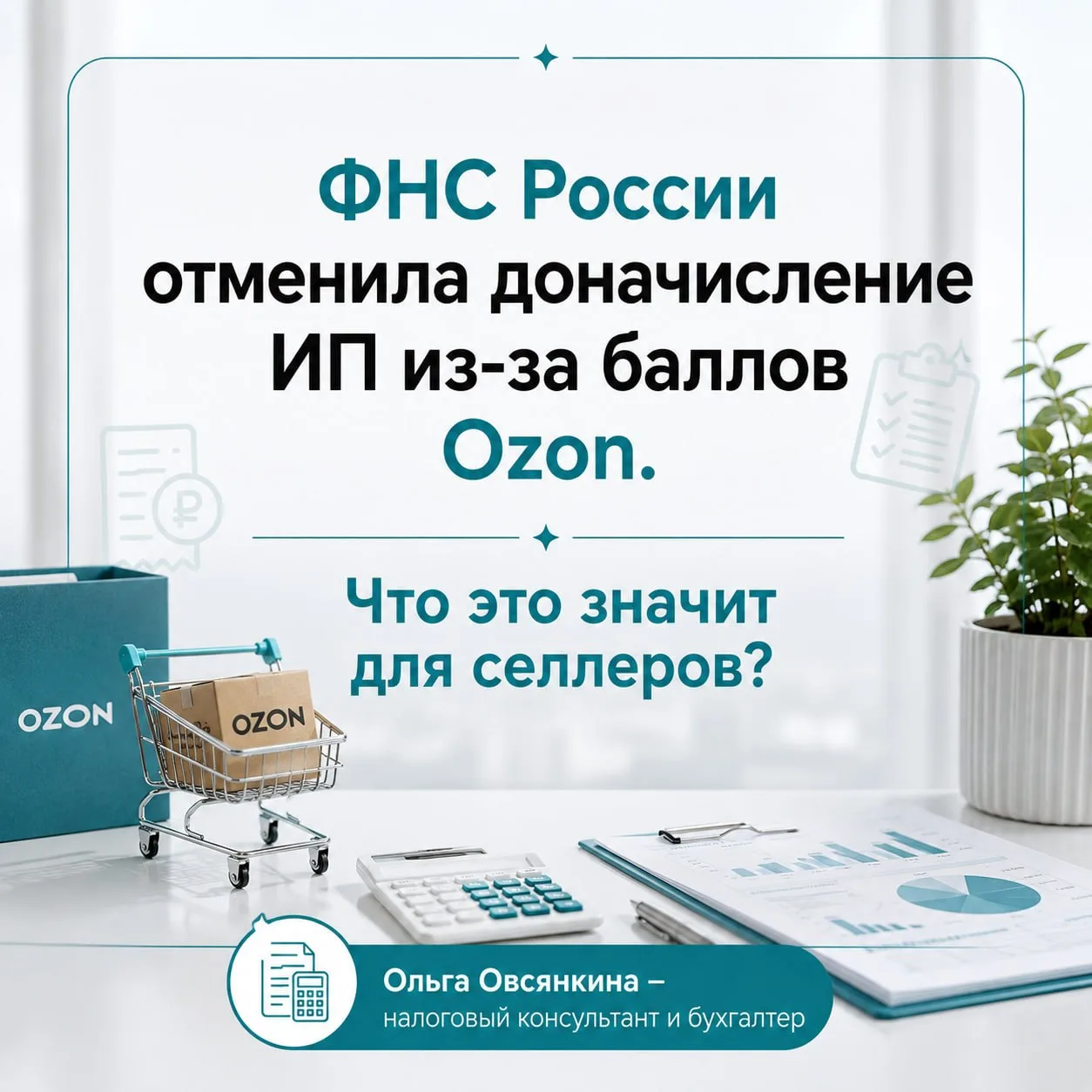 ФНС России отменила доначисление ИП из-за баллов Ozon. Что это значит для селлеров?