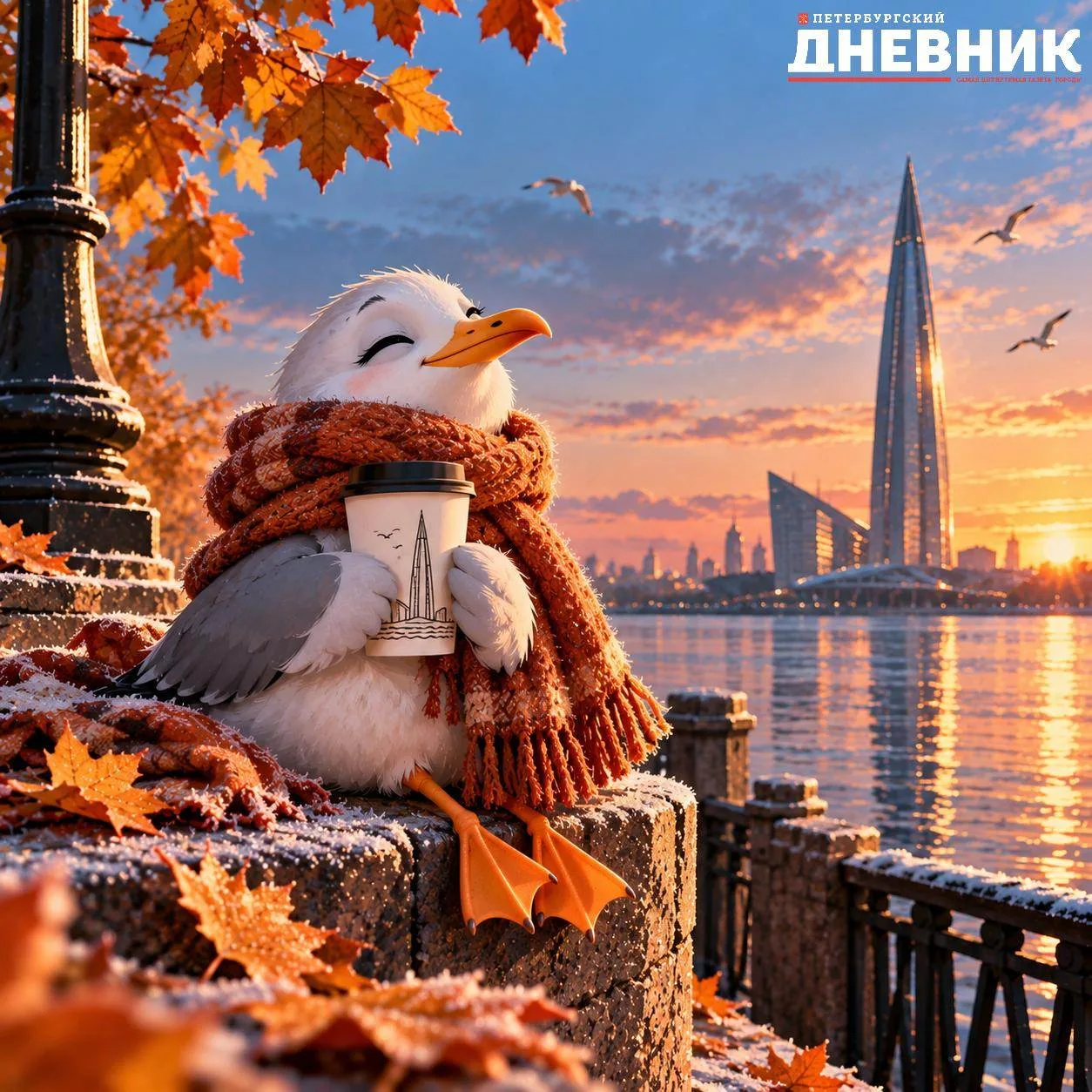 🥶 Минувшая ночь стала самой холодной в Петербурге с начала осени