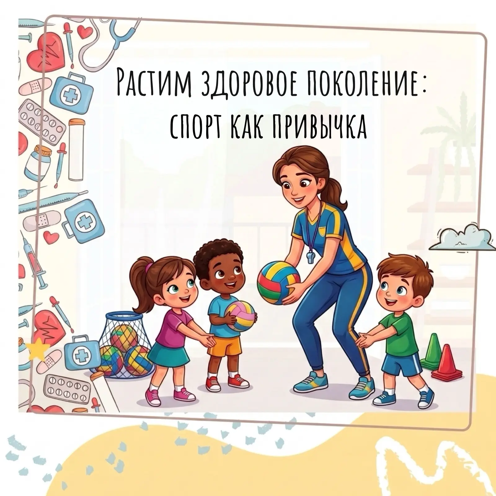 🔊Неделя популяризации активных видов спорта!