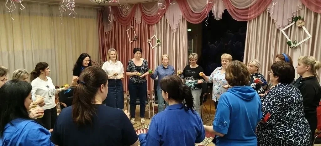 🧩 Учимся помогать правильно  2 апреля в дошкольном отделении «Золотой ключик» прошёл не просто семин