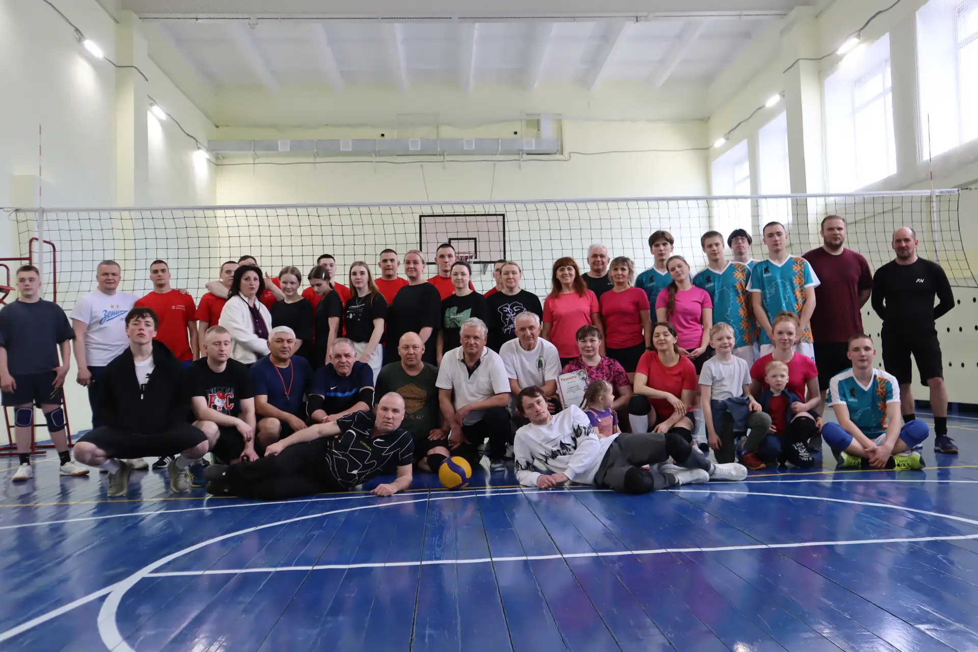 🏆 В Калевале прошел товарищеский матч по волейболу на Кубок Победы
