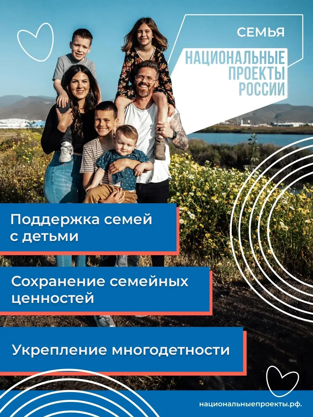⚡️ Национальные проекты охватывают все сферы жизни