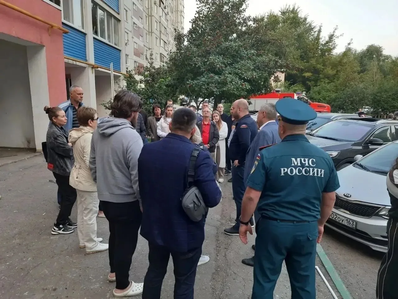 Последствия атаки БПЛА на соседнюю Самарскую область прокомментировал губернатор Вячесл...