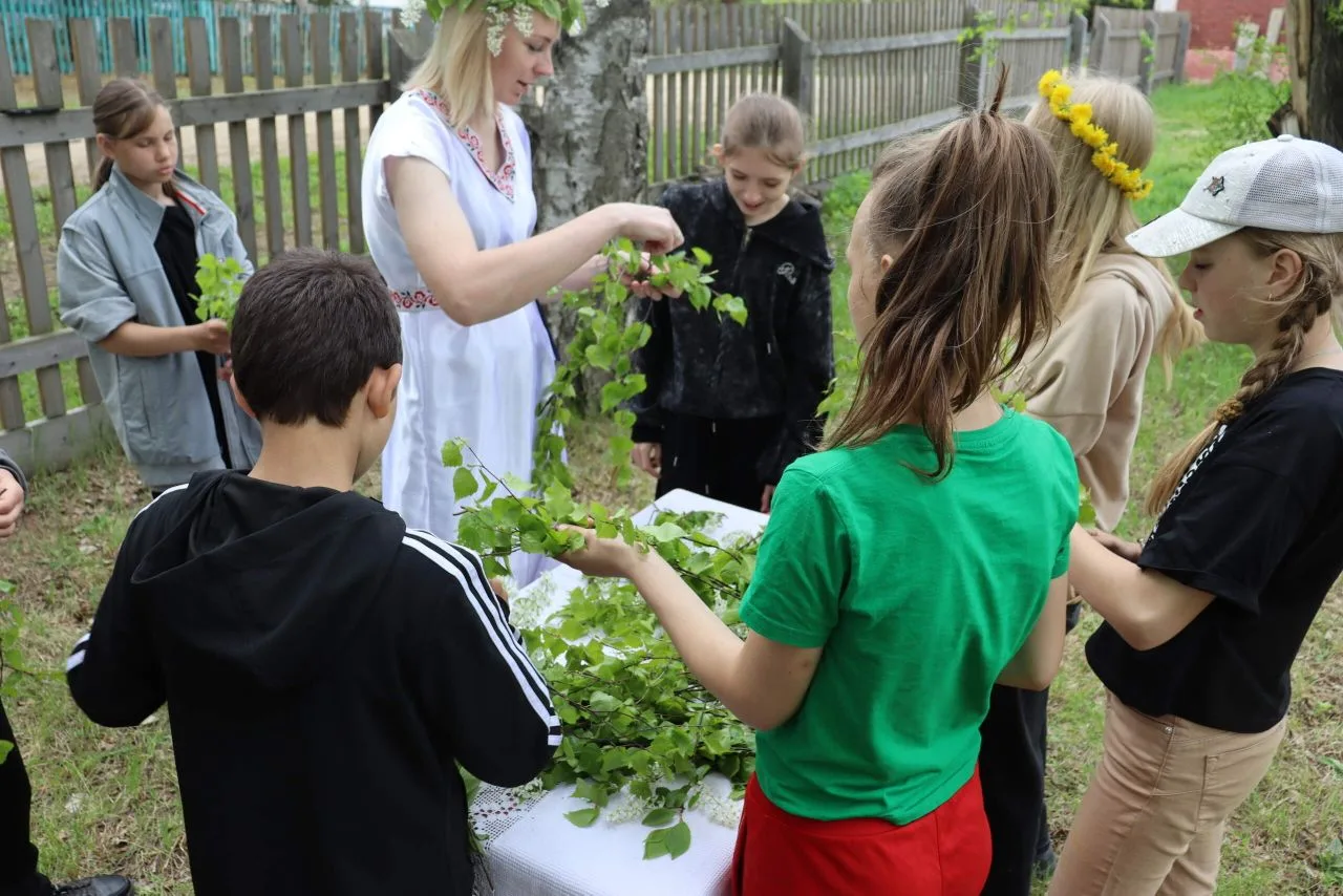 🌿 Праздник русской берёзки в нашем СДК!