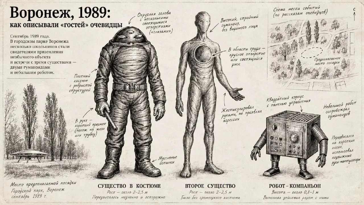 👽👽  37 лет назад на Машмете в г. Воронеже приземлилось НЛО