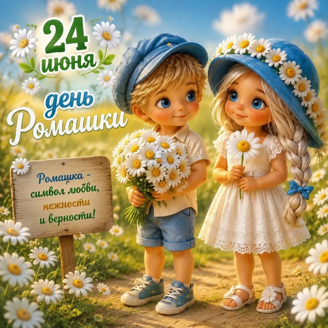 ⁉️А вы знали, какой сегодня день?

🌸Сегодня, 24 июня, в России отмечают удивительно нежный и светлы