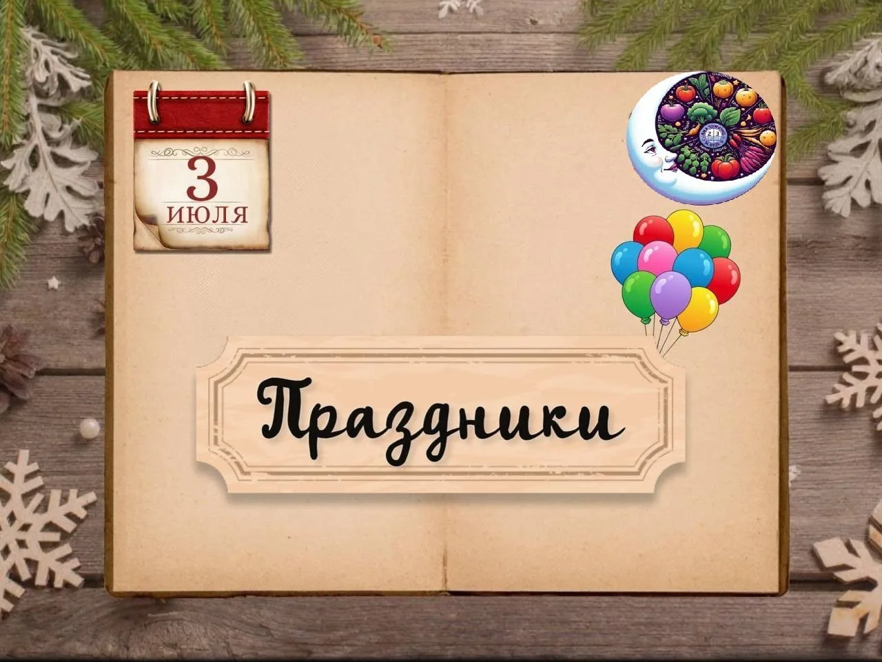 ✨ Календарные праздники 3 ИЮЛЯ