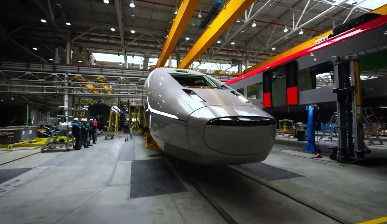 🚅 В России строят 5 высокоскоростных магистралей. Поезда для ВСМ уже собирают в Верхне...