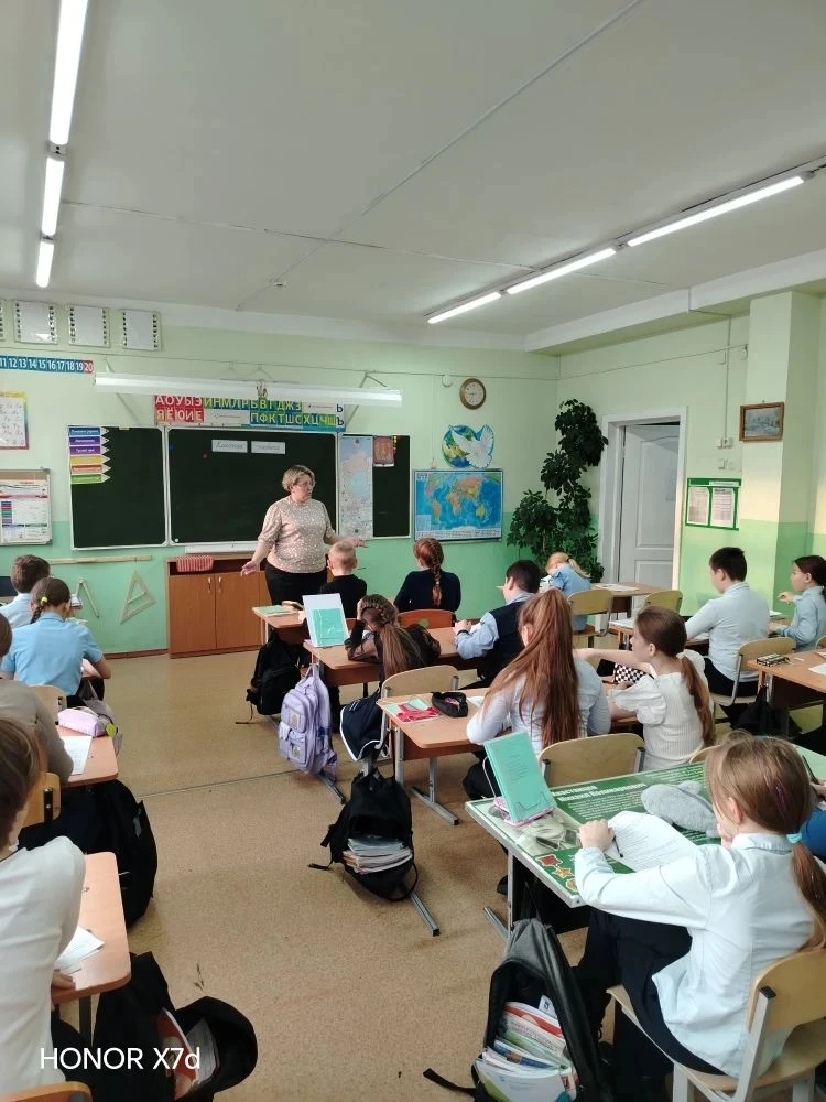 ✅Посадская О. Д., соц педагог, провела профилактические беседу с обучающимися 4 В класса на тему " А