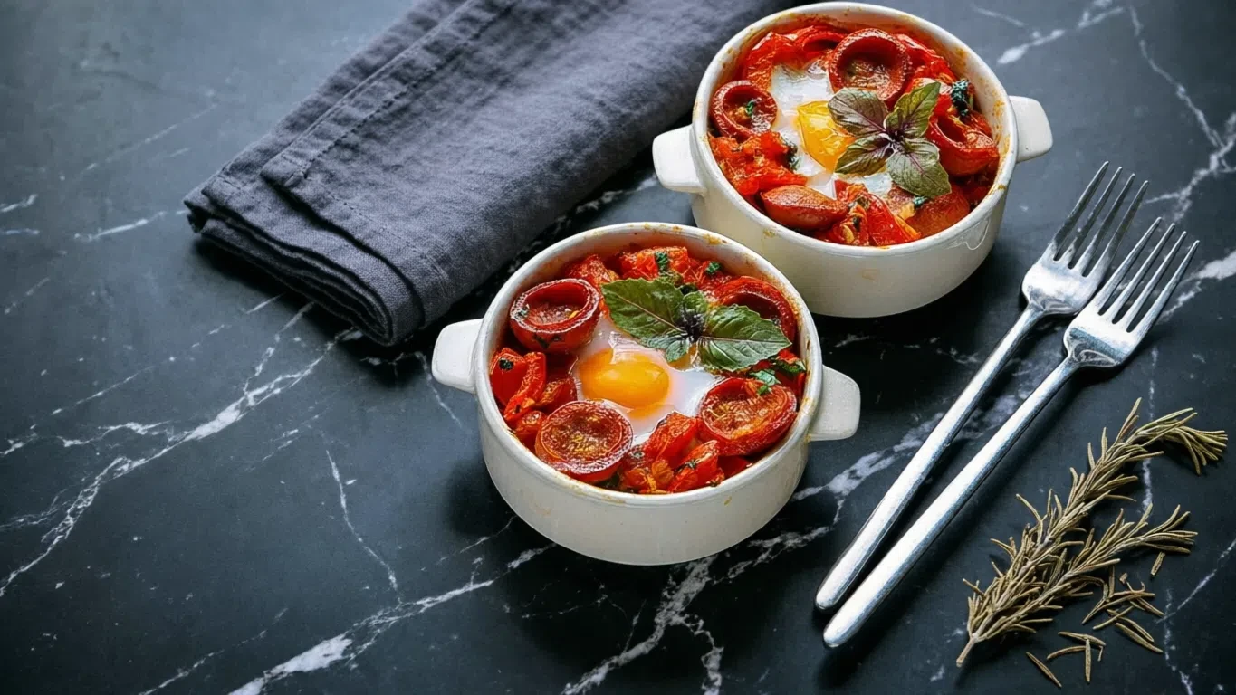 Шакшука с сардельками — вкус Средиземноморья у вас на кухне