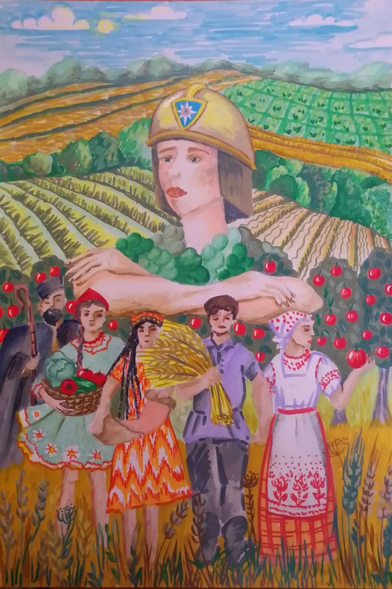 Ученица художественного отделения ДШИ Ширяева Лера (преподаватель Рыковская Е.К.) приня...