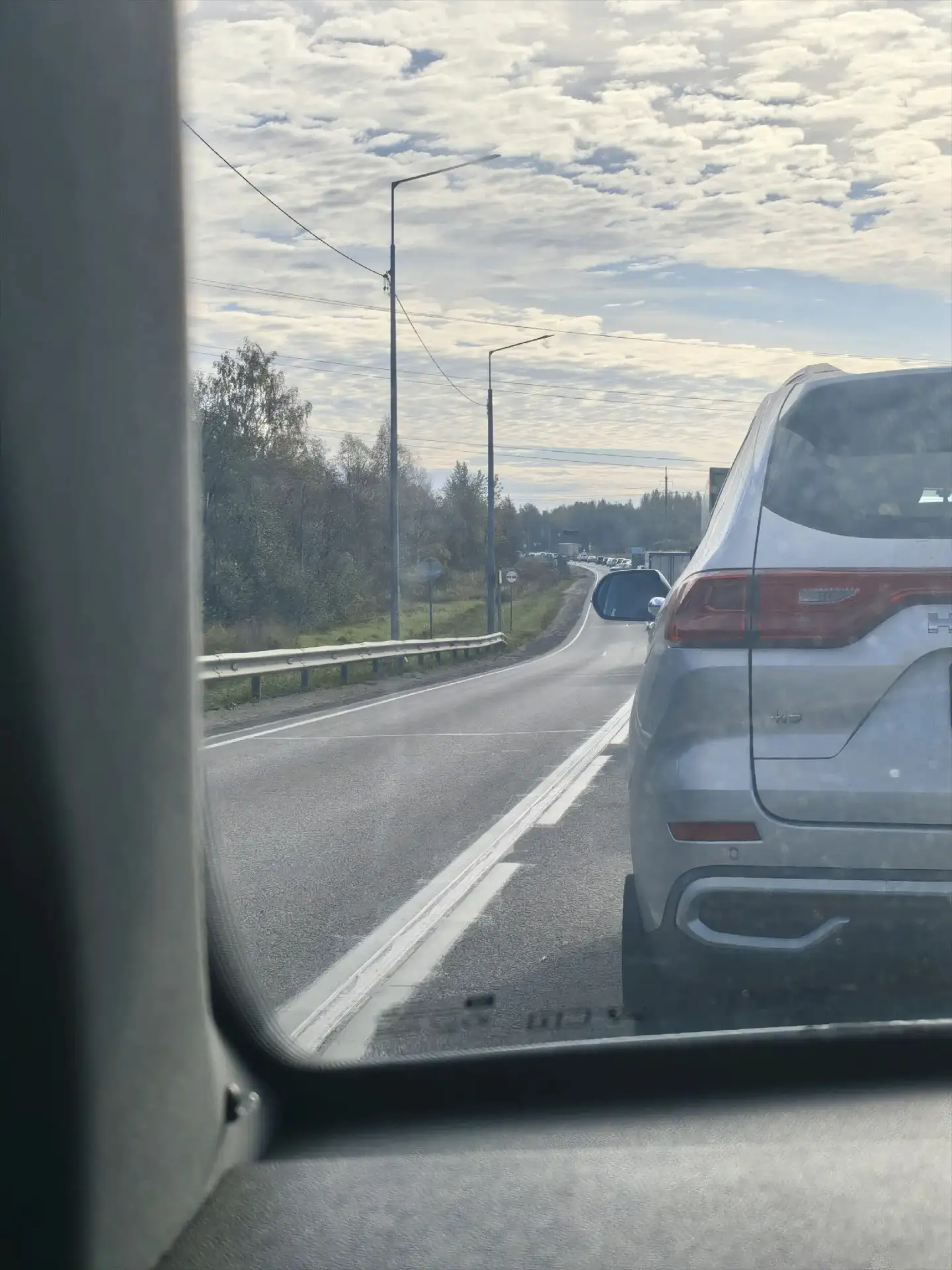 Кольцо Городище до Ильинского , пробка