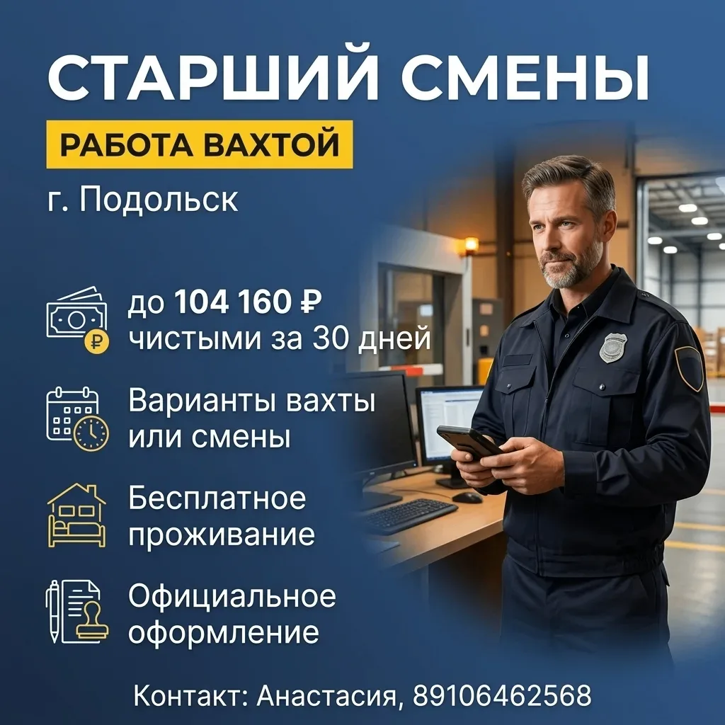 📢 Приглашаем сотрудников охраны!
