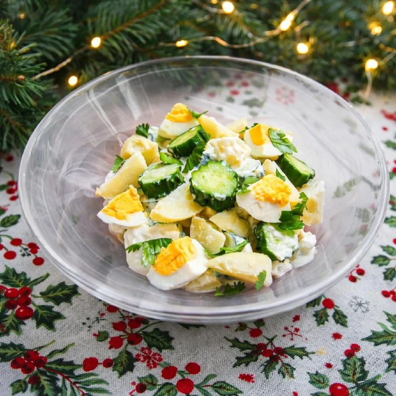 🥗 ПРОСТОЙ, ДОМАШНИЙ И УДИВИТЕЛЬНО ВКУСНЫЙ САЛАТ ИЗ СОЛЁНЫХ ОГУРЦОВ, ЯИЦ И КАРТОФЕЛЯ — ...