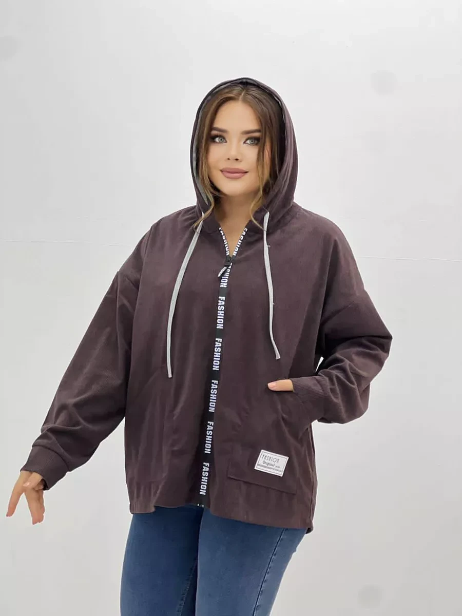 ⚡️ Ветровка повседневная зип худи больших размеров, ARZUwear