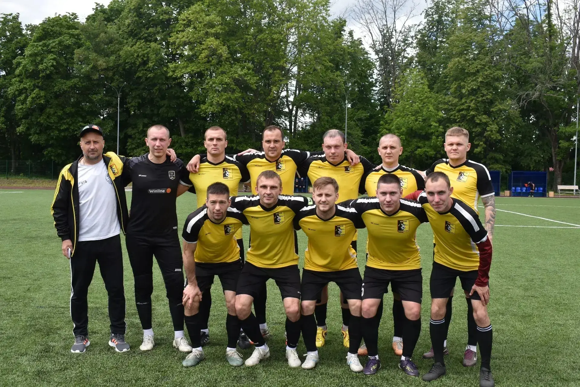 В рамках Чемпионата и Первенства Липецкой области по футболу на стадионе «Жемчужина» в с. Измалково 