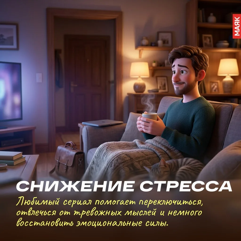 Для многих просмотр сериалов — это привычный способ отдохнуть после рабочего дня, перек...