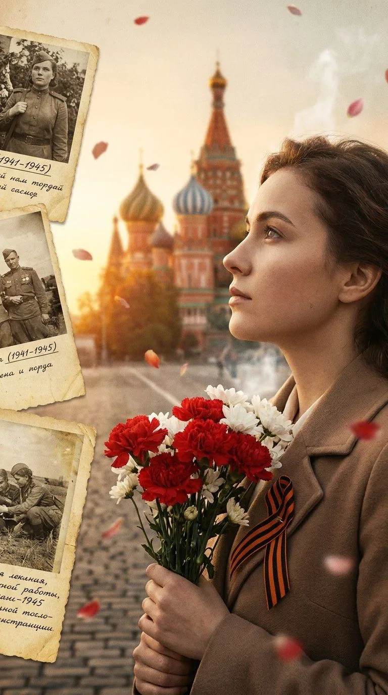 Дорогие друзья, с Днём Победы!