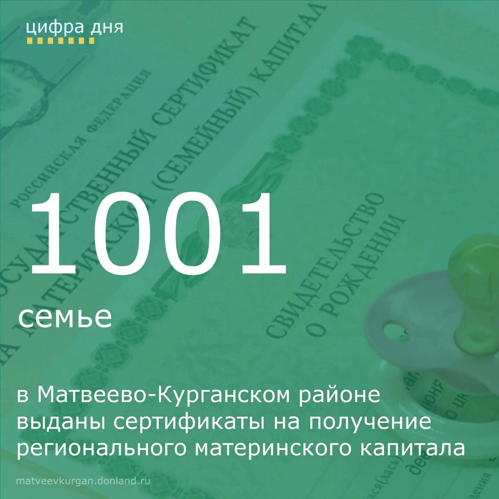 📜 Региональный материнский капитал: поддержка многодетных семей в Матвеево‑Курганском ...