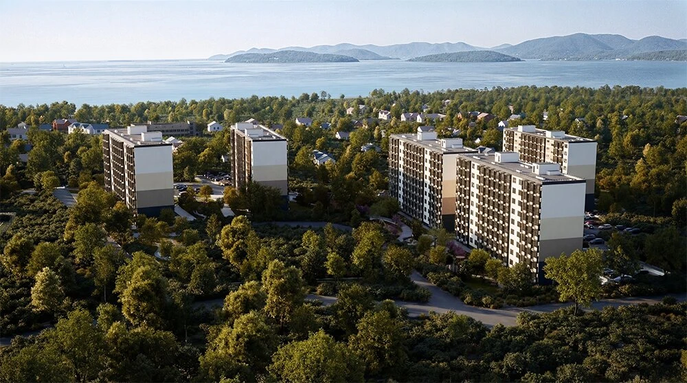 Квартиры у моря 15 000 руб/м. Тавричанка, Владивосток