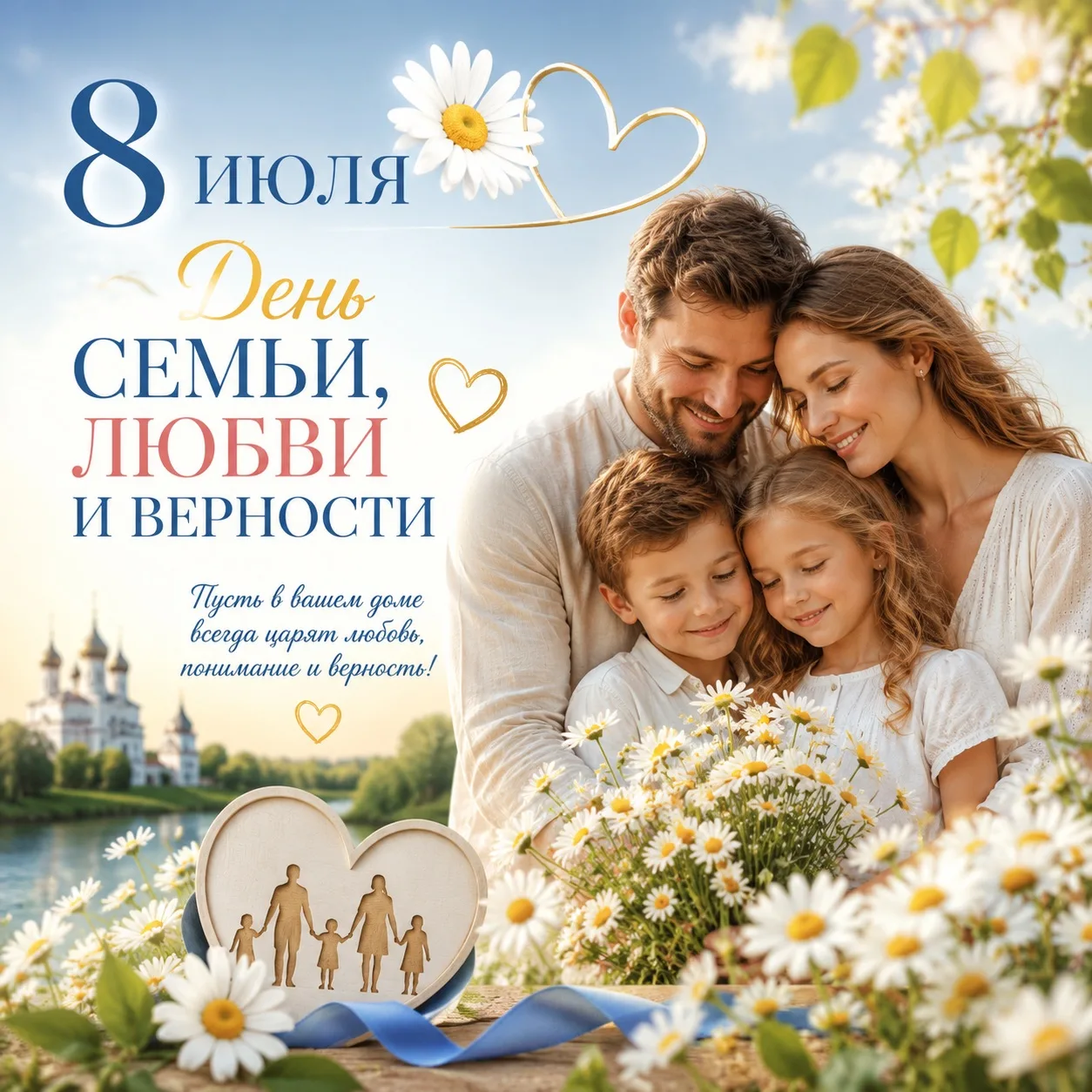 🌼День семьи, любви и верности🌼

8 июля мы вспоминаем Петра и Февронию Муромских — их союз стал сим
