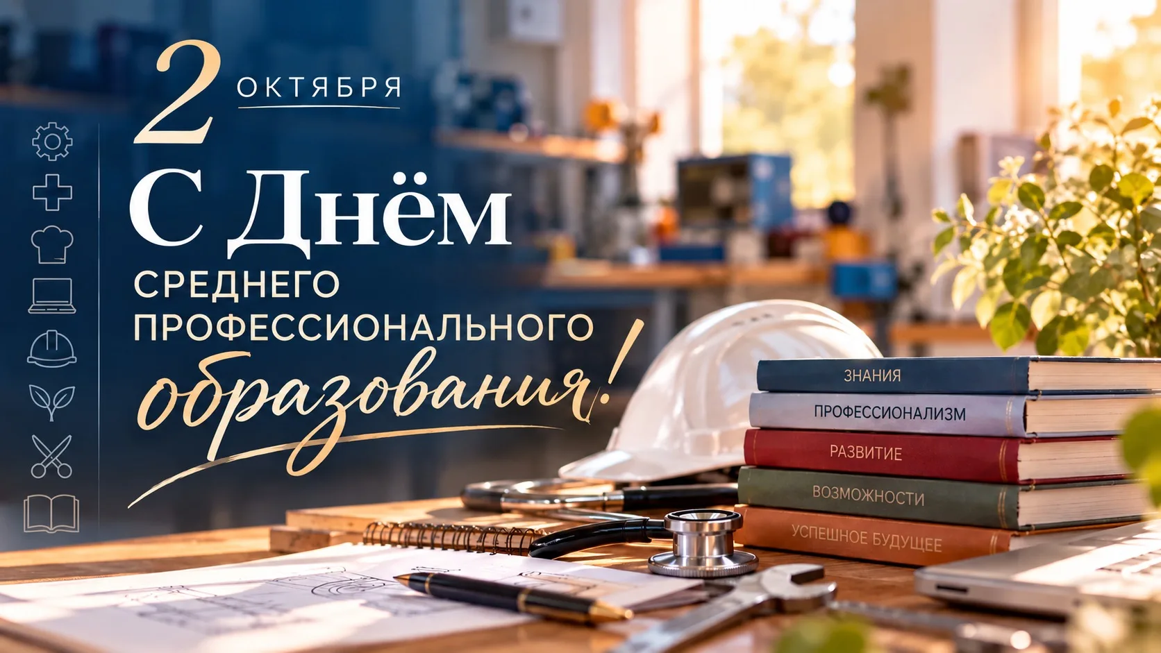 Сегодня мы отмечаем День среднего профессионального образования — праздник студентов и ...