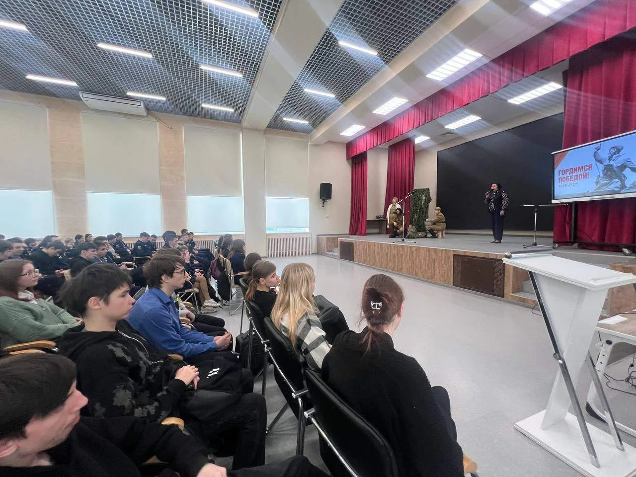 Февраль,  февраль, солдатский месяц ⭐  Сегодня наши ребята прикоснулись к судьбам героев Курской бит