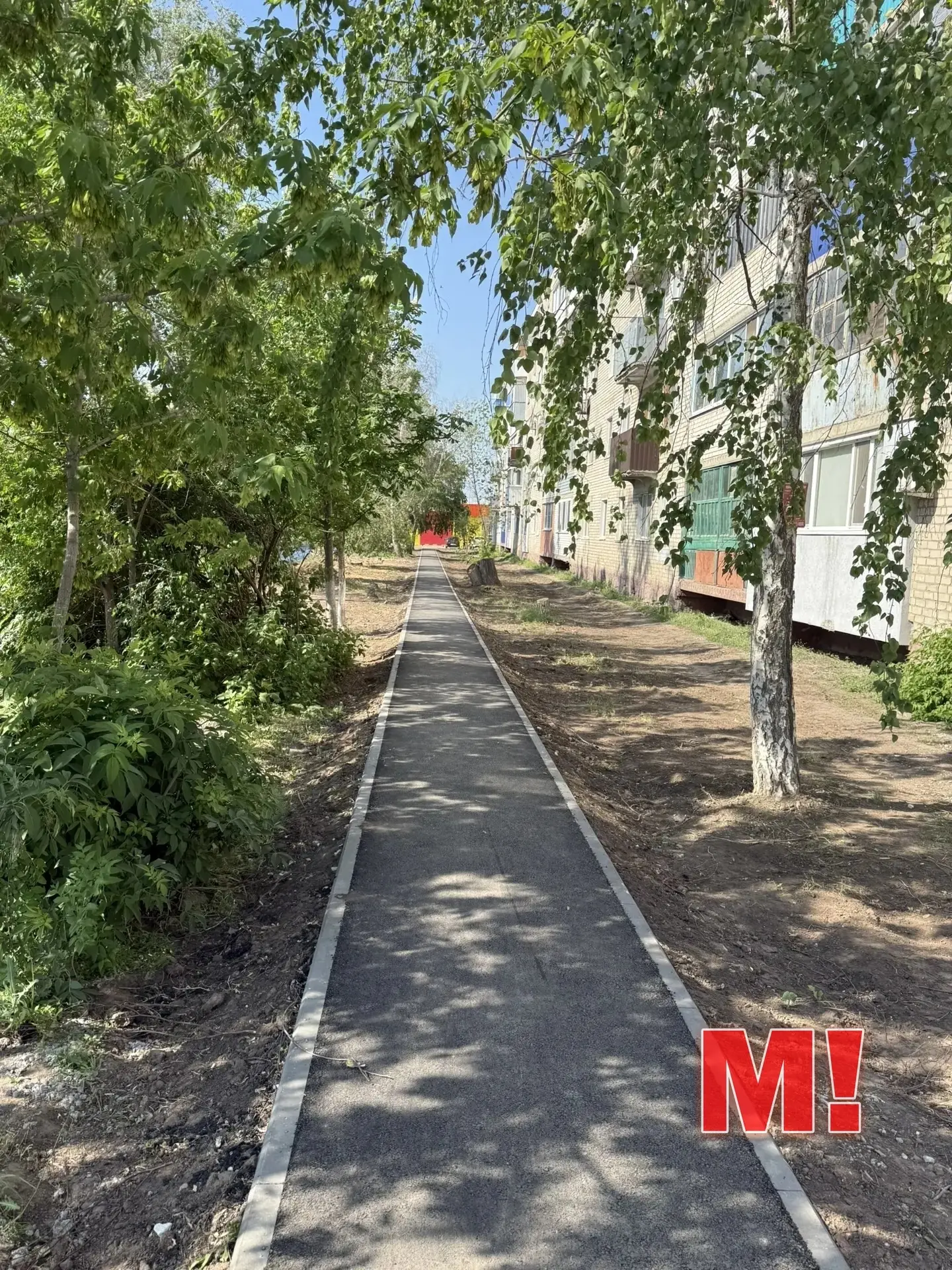 В городе Марксе ведётся ремонт тротуаров   На данный момент работы предусмотрены  на участках: ✅ пр.