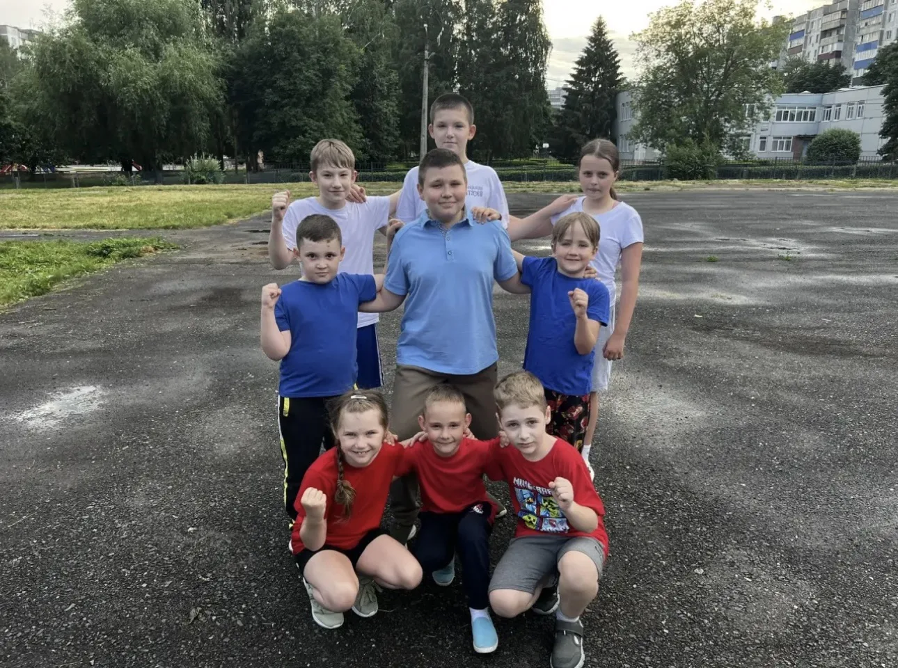 🇷🇺 🥋 11 июня на школьном стадионе МБОУ СОШ № 52 прошла открытая тренировка по всестилевому каратэ