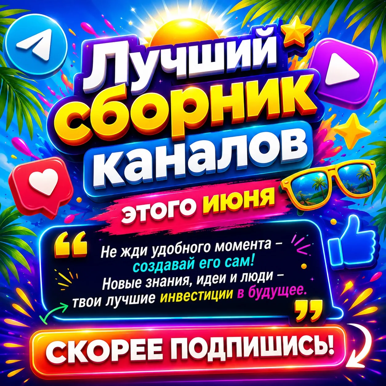 ✨ Самые интересные каналы июня уже собраны в одном месте!

🗝️ нумерология • психология
бережные раз