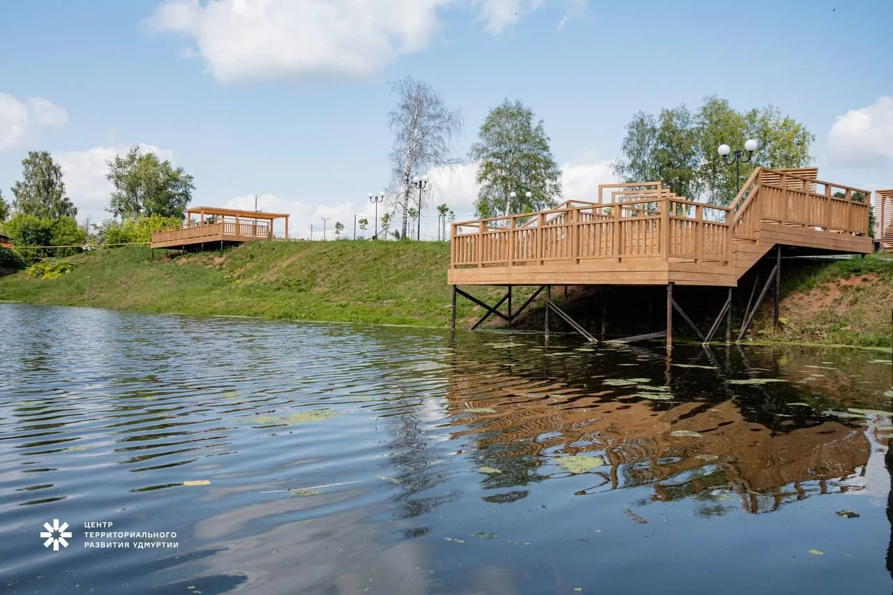 🌿 Красивые набережные появляются не только в больших городах