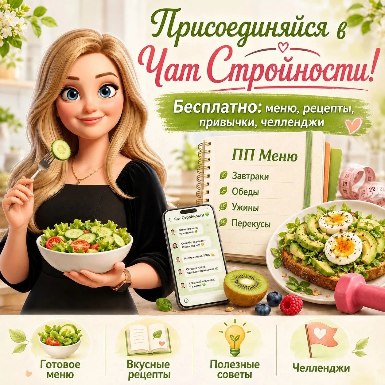 🥺Устали от диет и срывов?