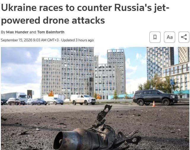 «Зеленский испытал перехватчик, а Reuters все видел» ✈️