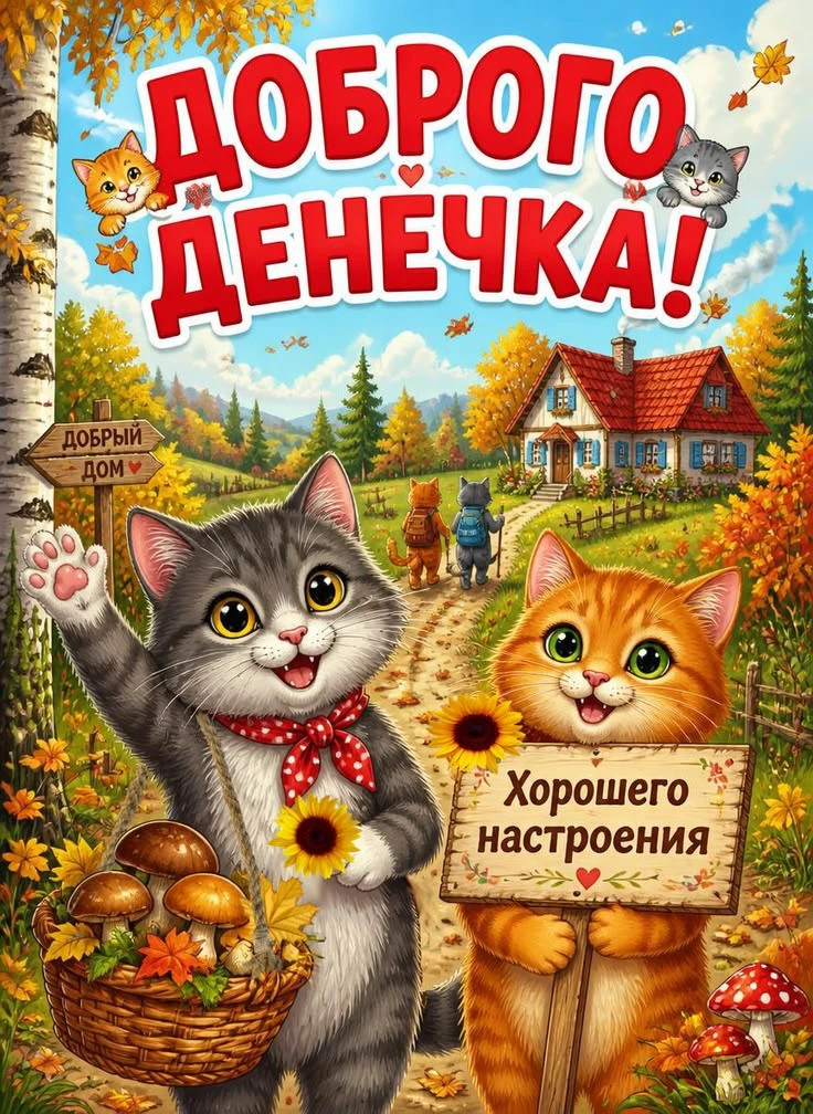 🌞🌹 Чудесного дня!  Везения и хорошего настроения!