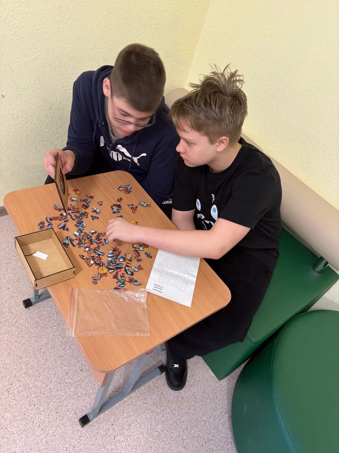 🧠 Умные переменки: отдыхаем с пользой!  В рамках Недели психологии в нашем медицинском блоке запусти