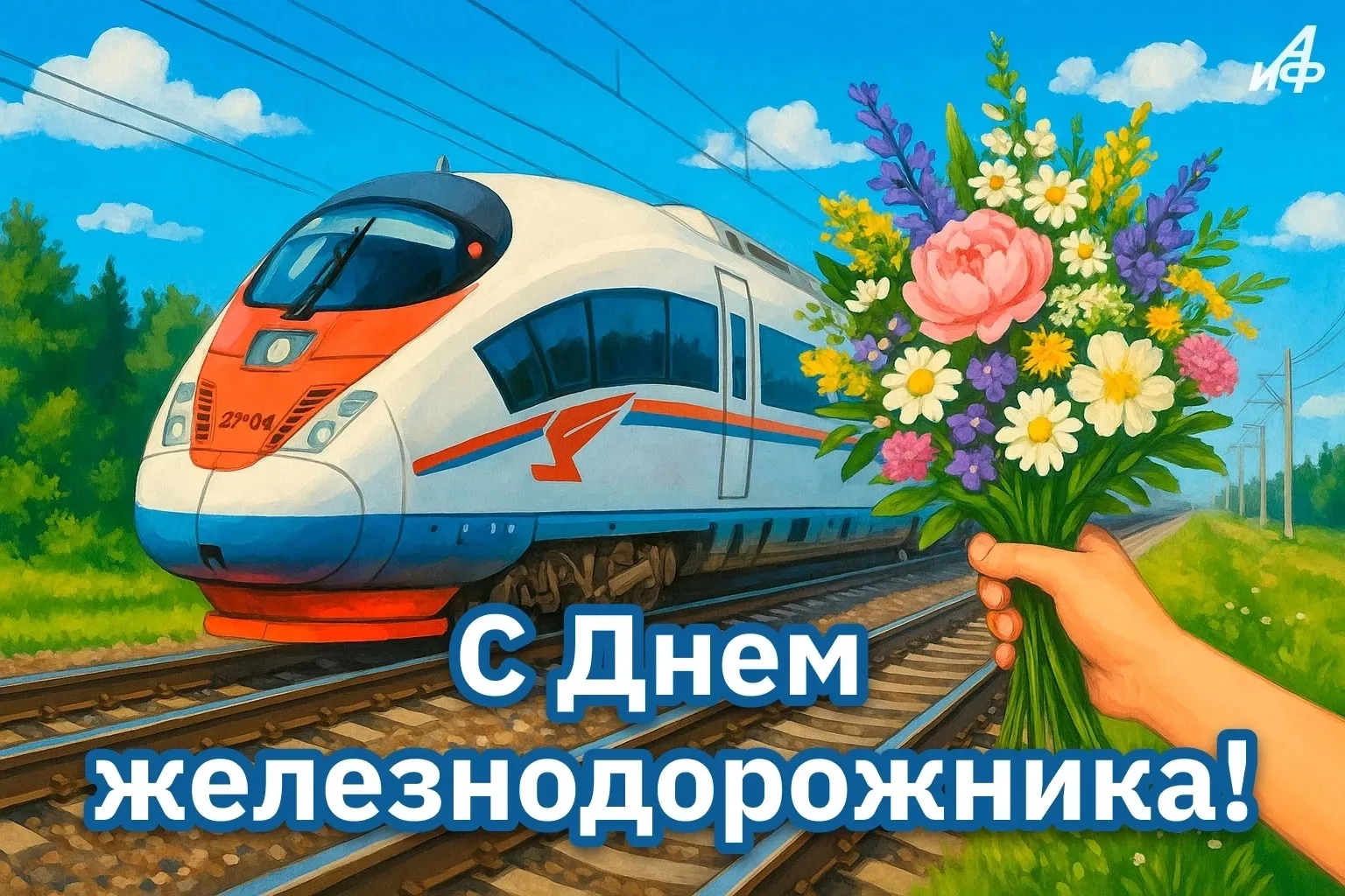 Чух-чух! 🚂 В детском саду отметили День железнодорожника.
