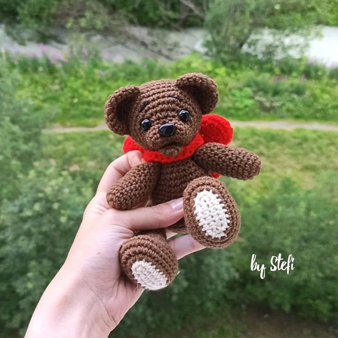 Мишка из мультика
