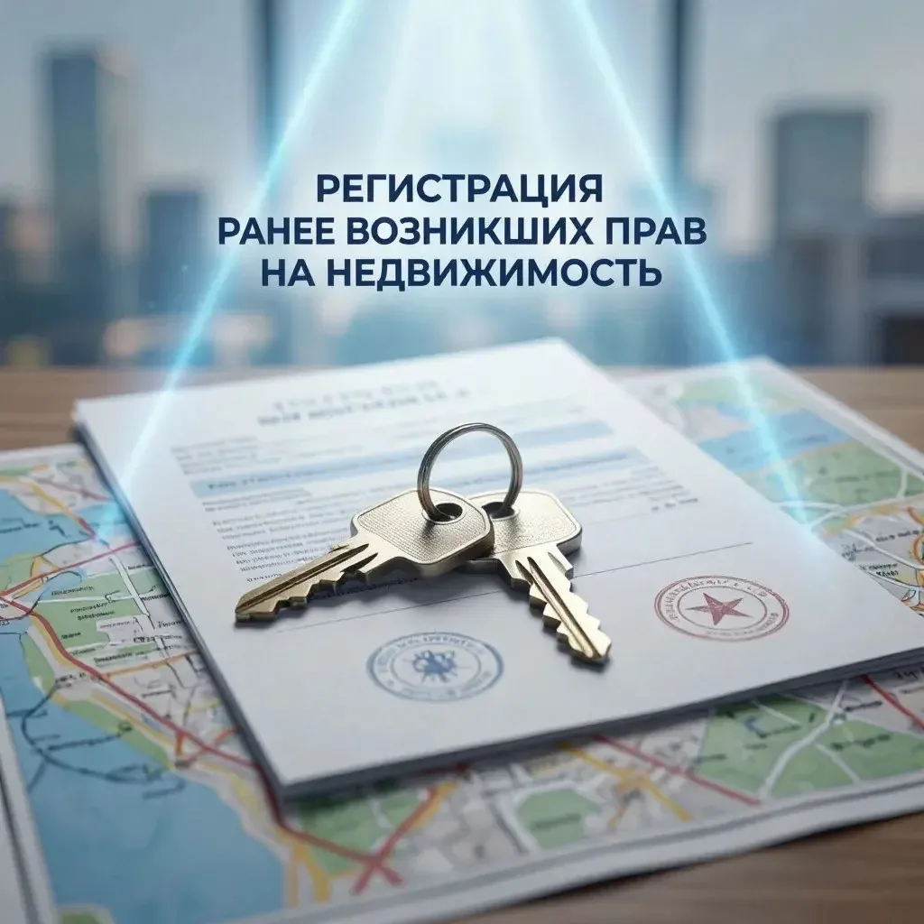 О регистрации ранее возникших прав на недвижимое имущество.