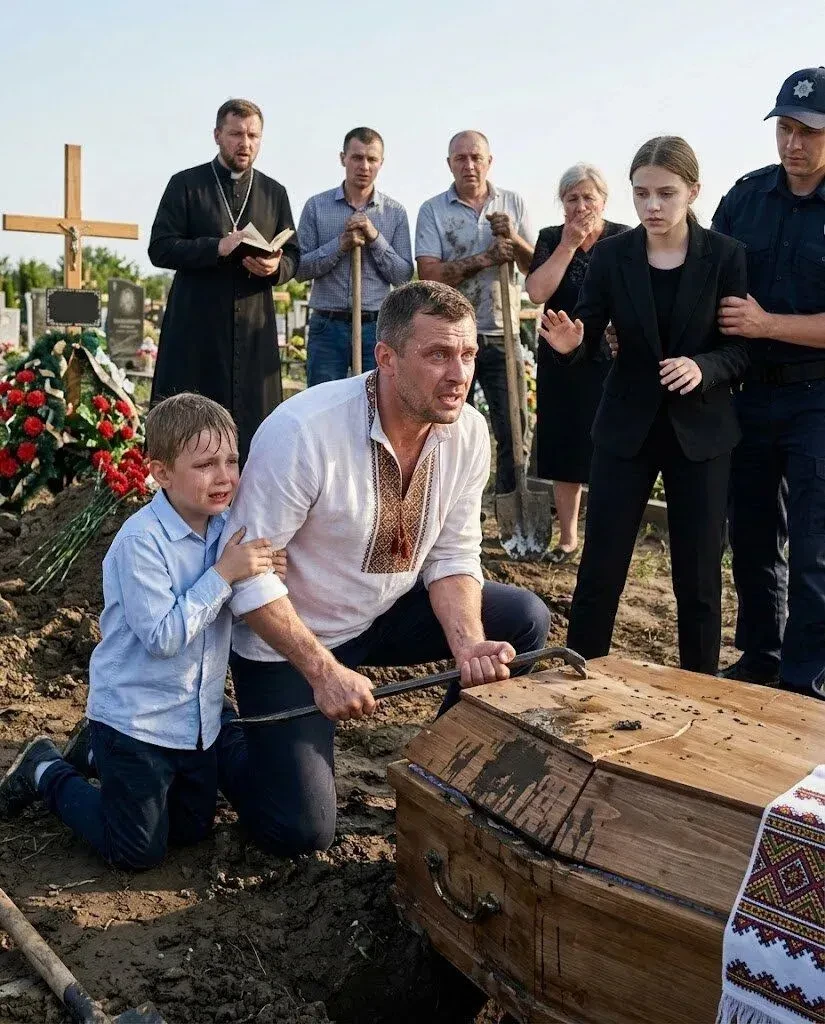 «Маме холодно!»: страшный крик моего сына заставил меня раскопать жену прямо на похоронах... и, откр