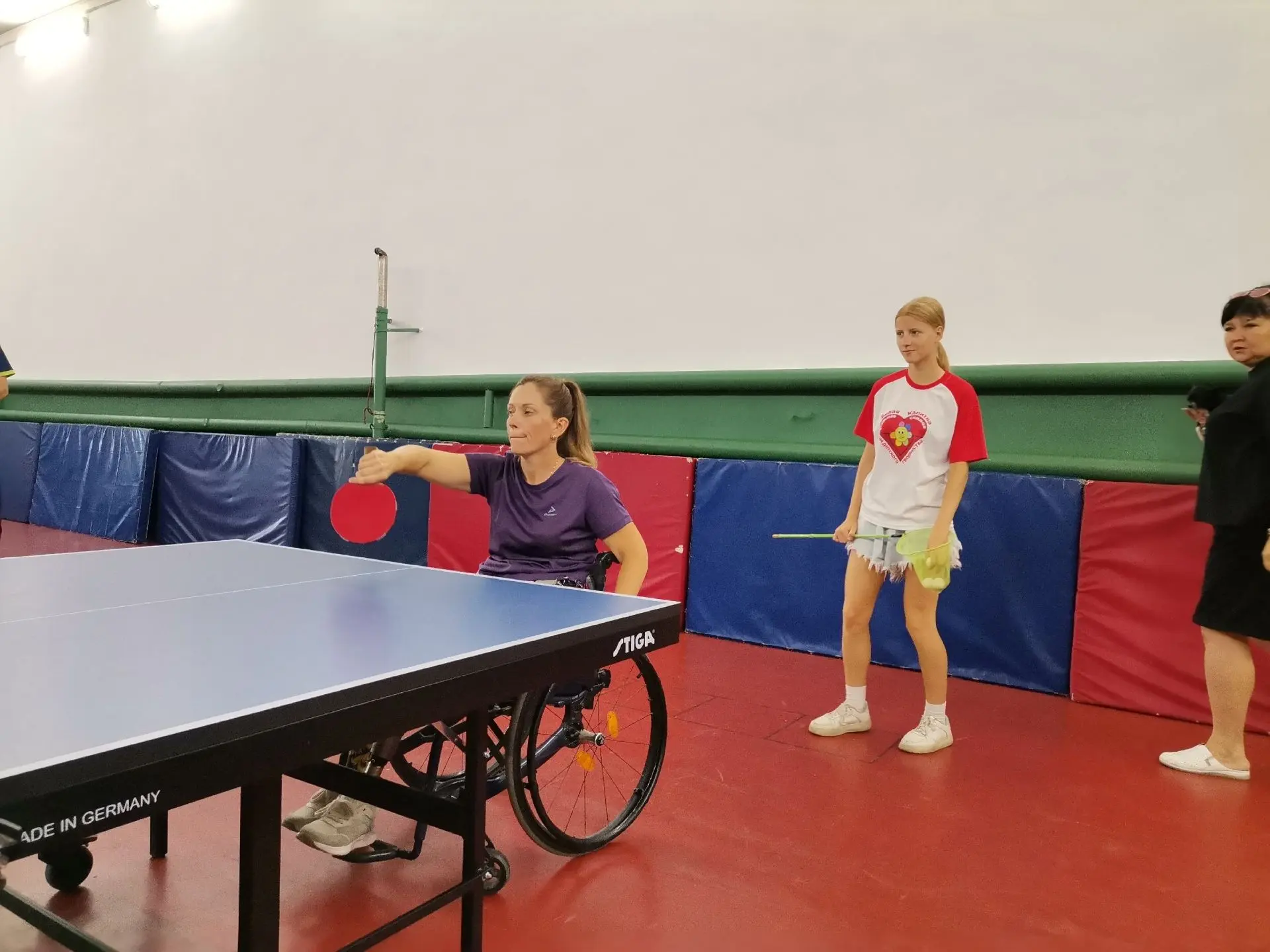 🏓16 августа в нашем городе прошли соревнования по настольному теннису среди людей с ог...
