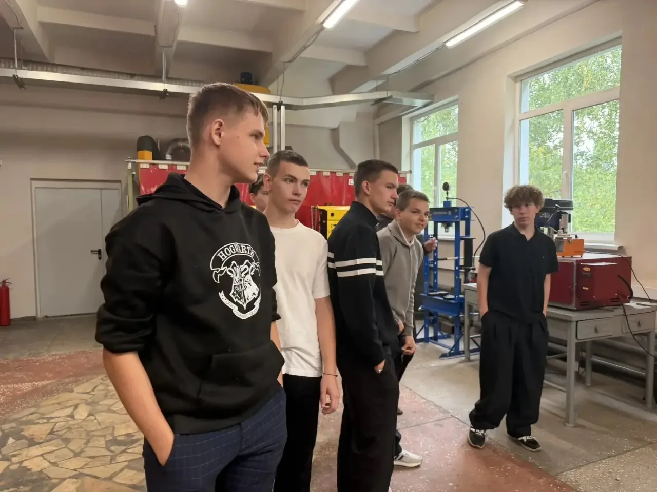 8 «Б» на практике! 🧑‍🏭