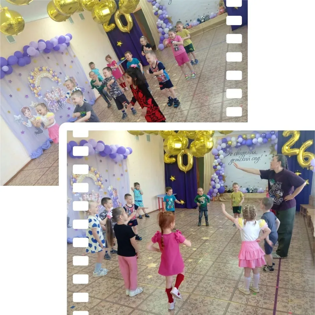 Утренняя зарядка в средней группе